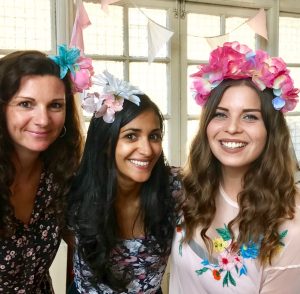 Floral headband making classes in London