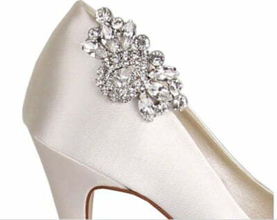 wedding shoe clips