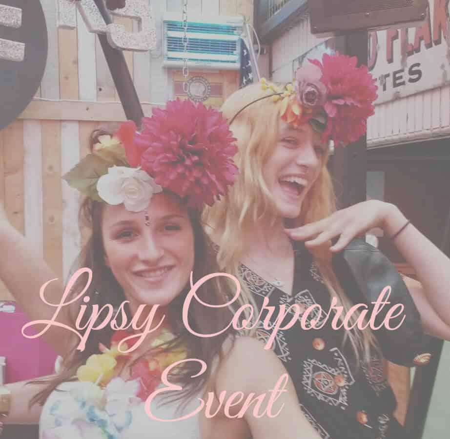 Lipsy Flower Crown Corporate Event