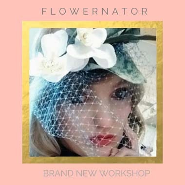 Flower crown workshop London