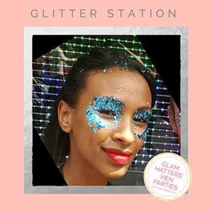 glitter station party
